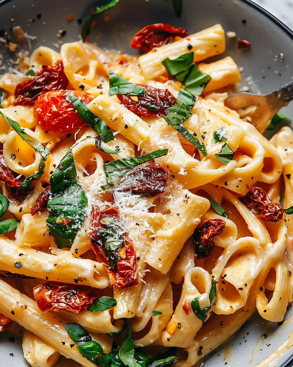 Sun-Dried Tomato Pasta Recipe: Easy &amp; Indulgent with Turkey Bacon