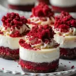 Mini Red Velvet Cheesecakes