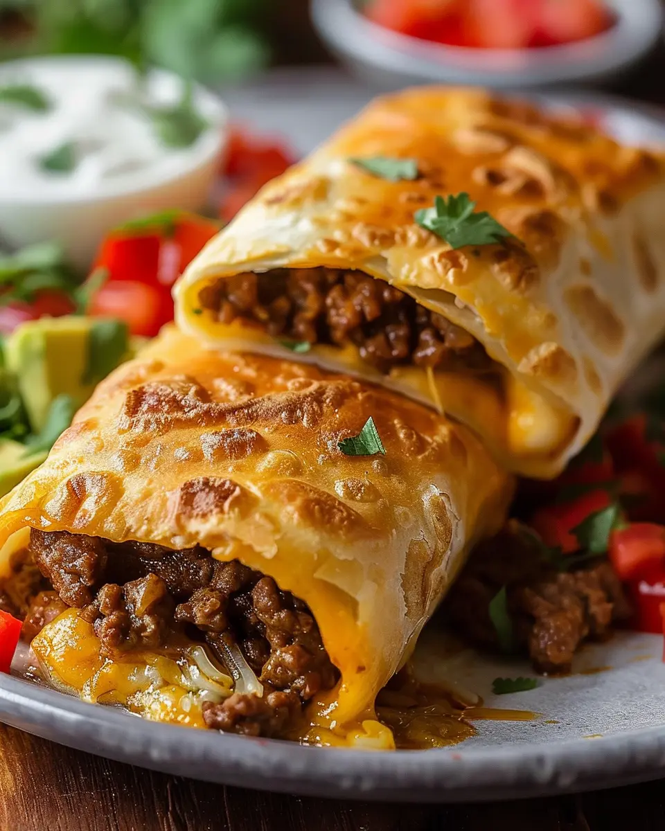 Beef and Cheese Chimichangas Recipe: Easy Indulgence at Home