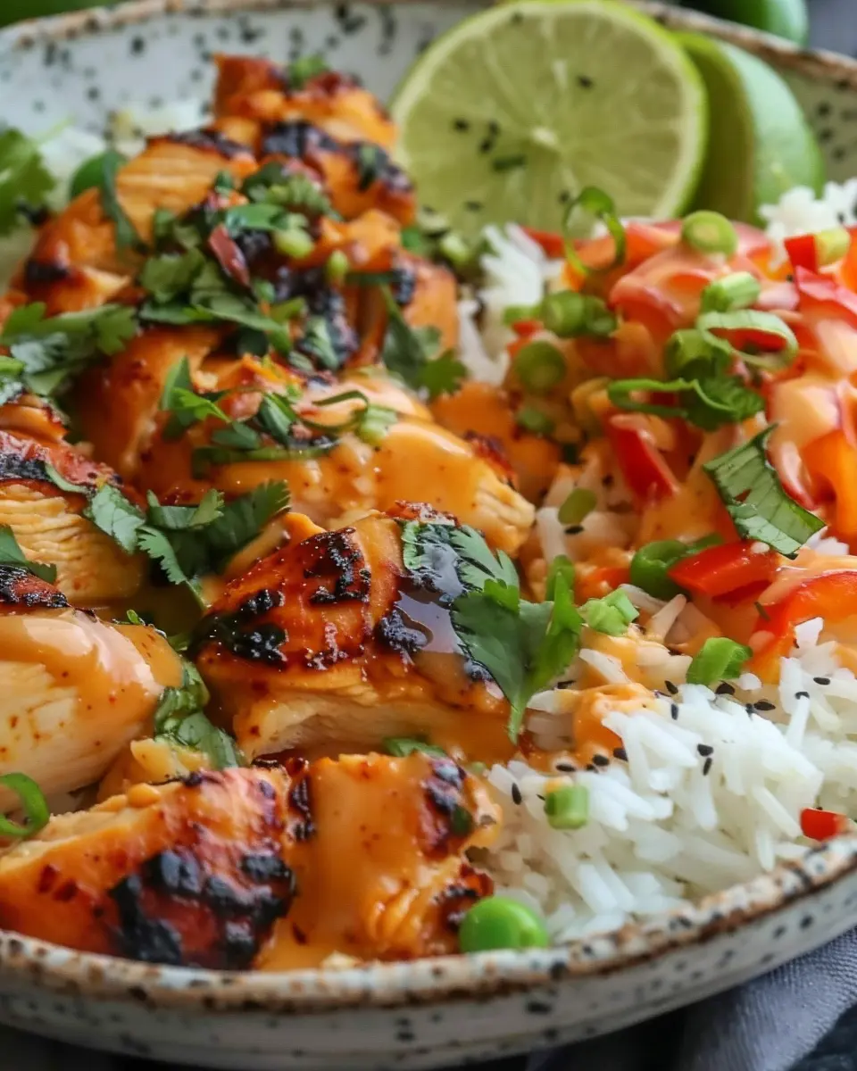 Spicy Maple Chicken and Coconut Rice: A Flavorful Home Delight