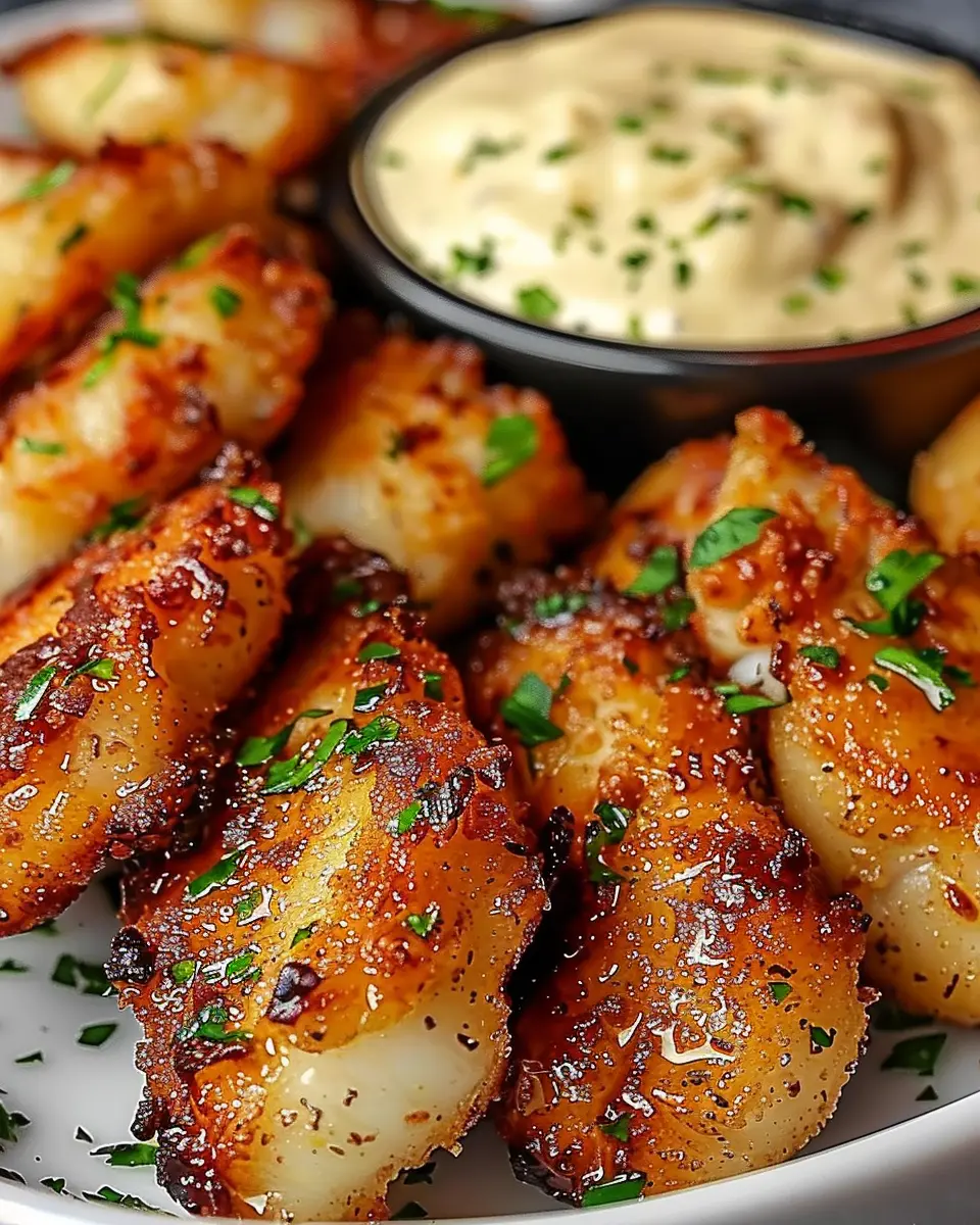 Lemon Butter Fish Bites: Easy Recipe with Garlic Aioli Delight