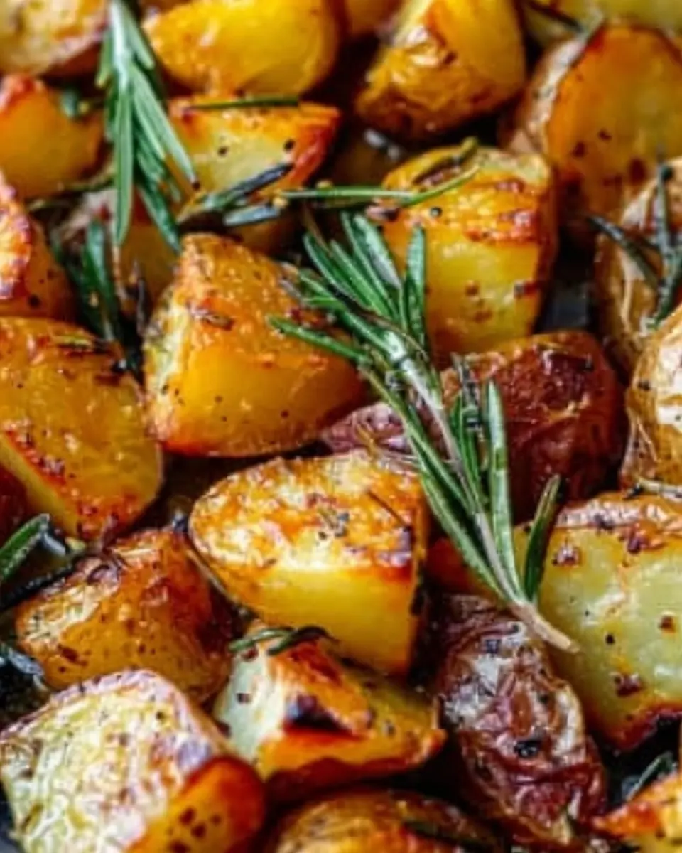 Crispy Garlic Rosemary Roast Potatoes: The Best Comfort Side Dish