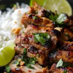 Ginger Lime Pork with Coconut Rice