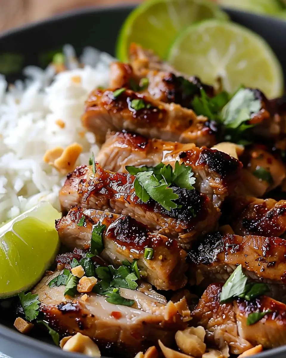 Ginger Lime Beef with Coconut Rice: A Juicy Comfort Meal