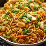 Chicken Chow Mein with Best Chow Mein Sauce!