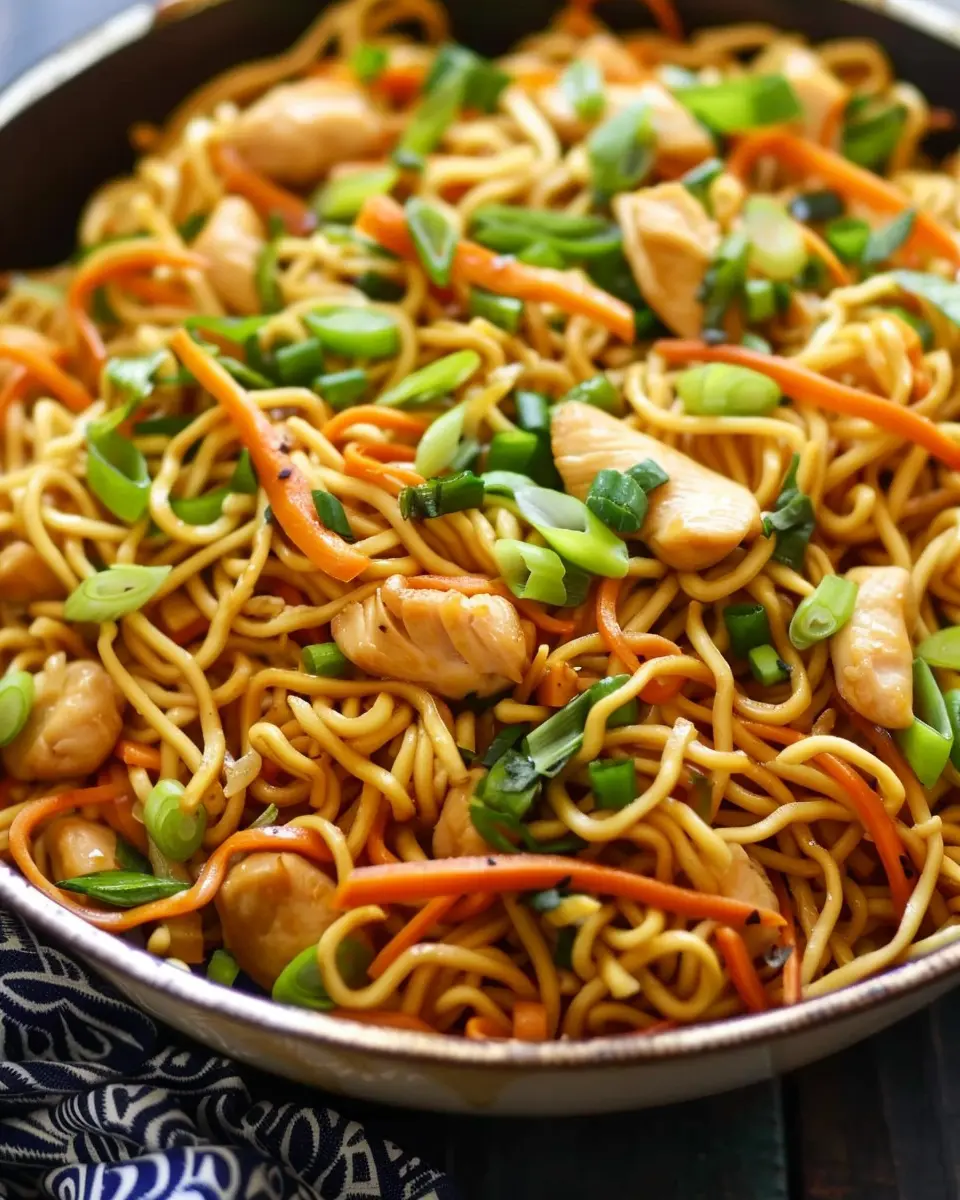 Chicken Chow Mein with Best Chow Mein Sauce You’ll Love