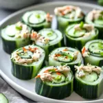 Best Chicken Salad Cucumber Roll Ups