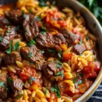 Beef Giouvetsi (Greek Beef Orzo Pasta) Recipe
