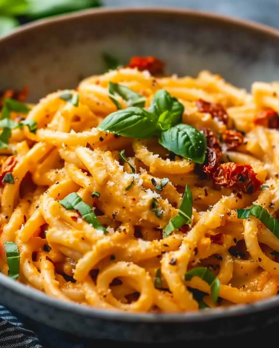 Vegan Creamy Sun-Dried Tomato Pasta: A Quick, Dairy-Free Delight