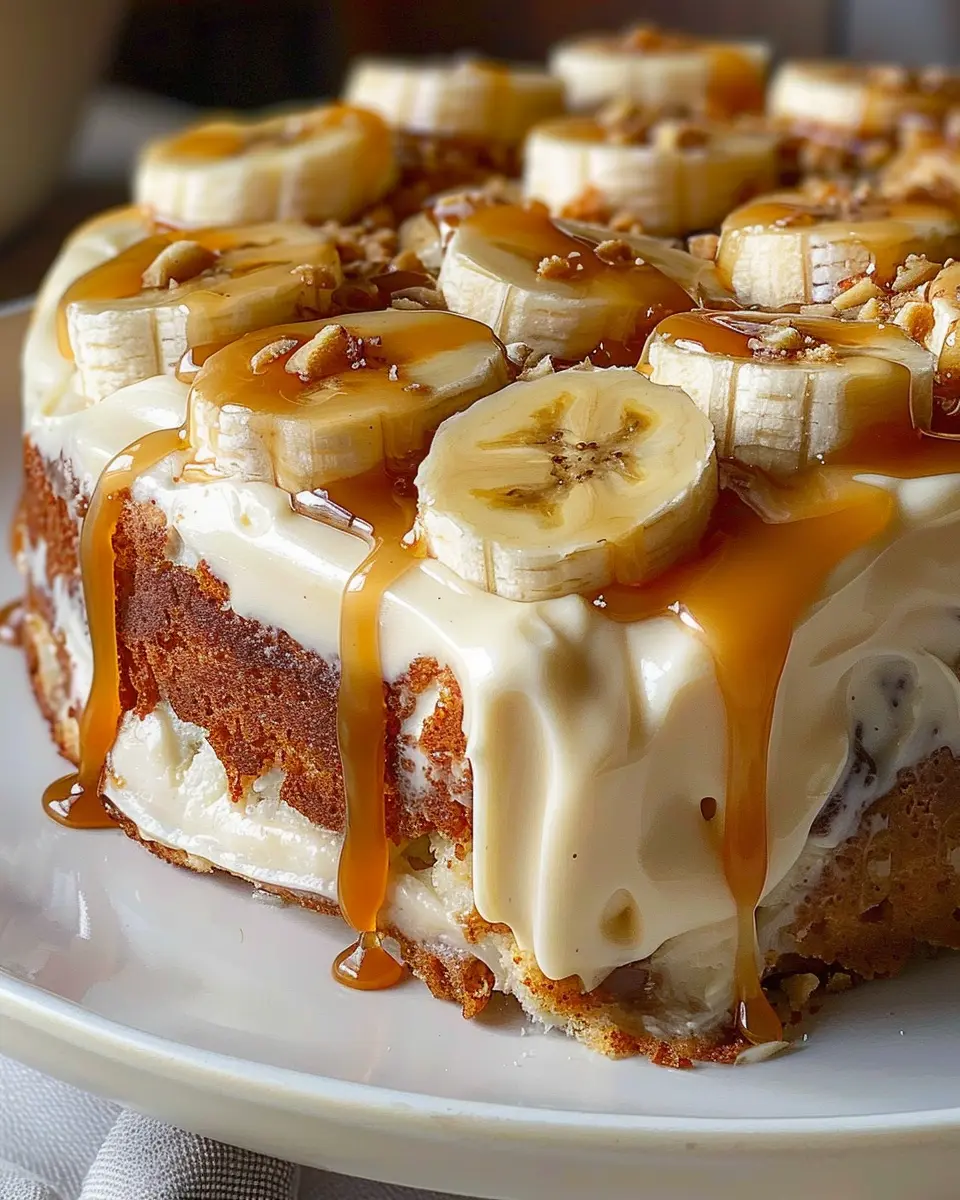 Salted Caramel Banana Cake: The Best Indulgent Treat for Home Chefs