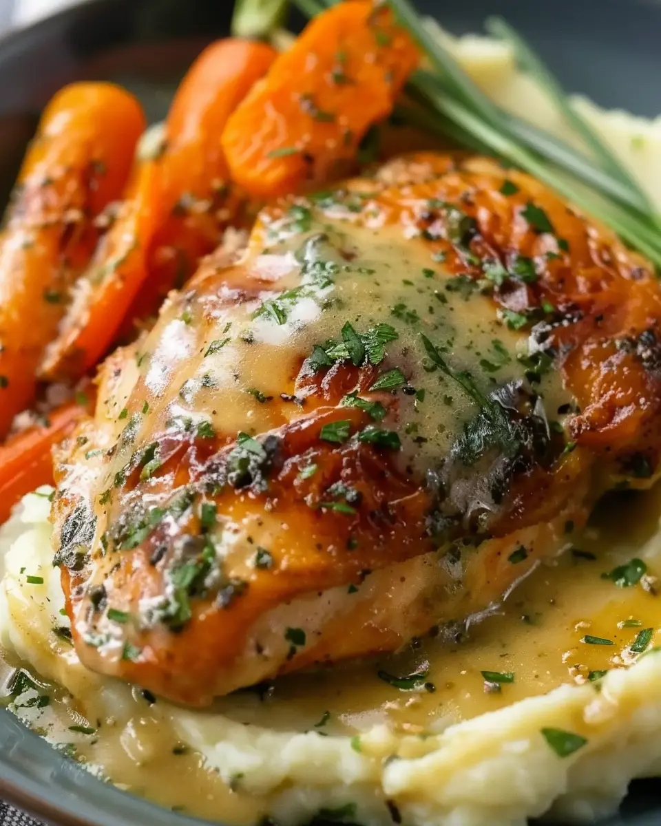 Creamy Herb Chicken: The Best Comfort Food Dinner Recipe
