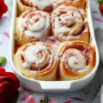 Vegan Pink Cinnamon Rolls