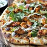 Tandoori Chicken Naan Pizza: A Flavorful Twist on Tradition
