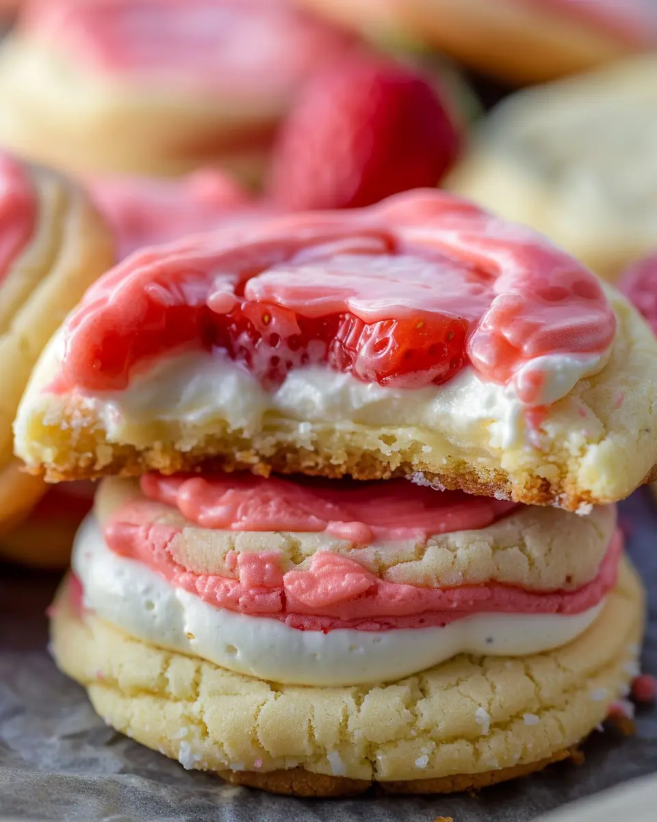 Strawberry Cheesecake Cookies: The Best Indulgent Treats for Two