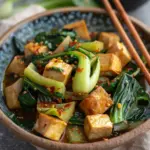 Bok Choy and Tofu Stir-Fry