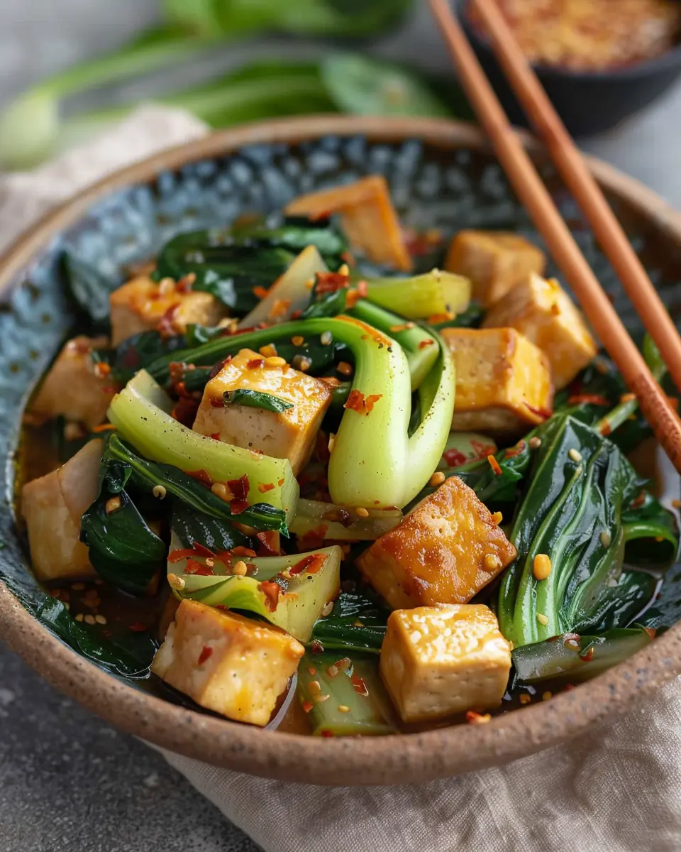 Bok Choy and Tofu Stir-Fry: A Flavorful Easy Weeknight Meal