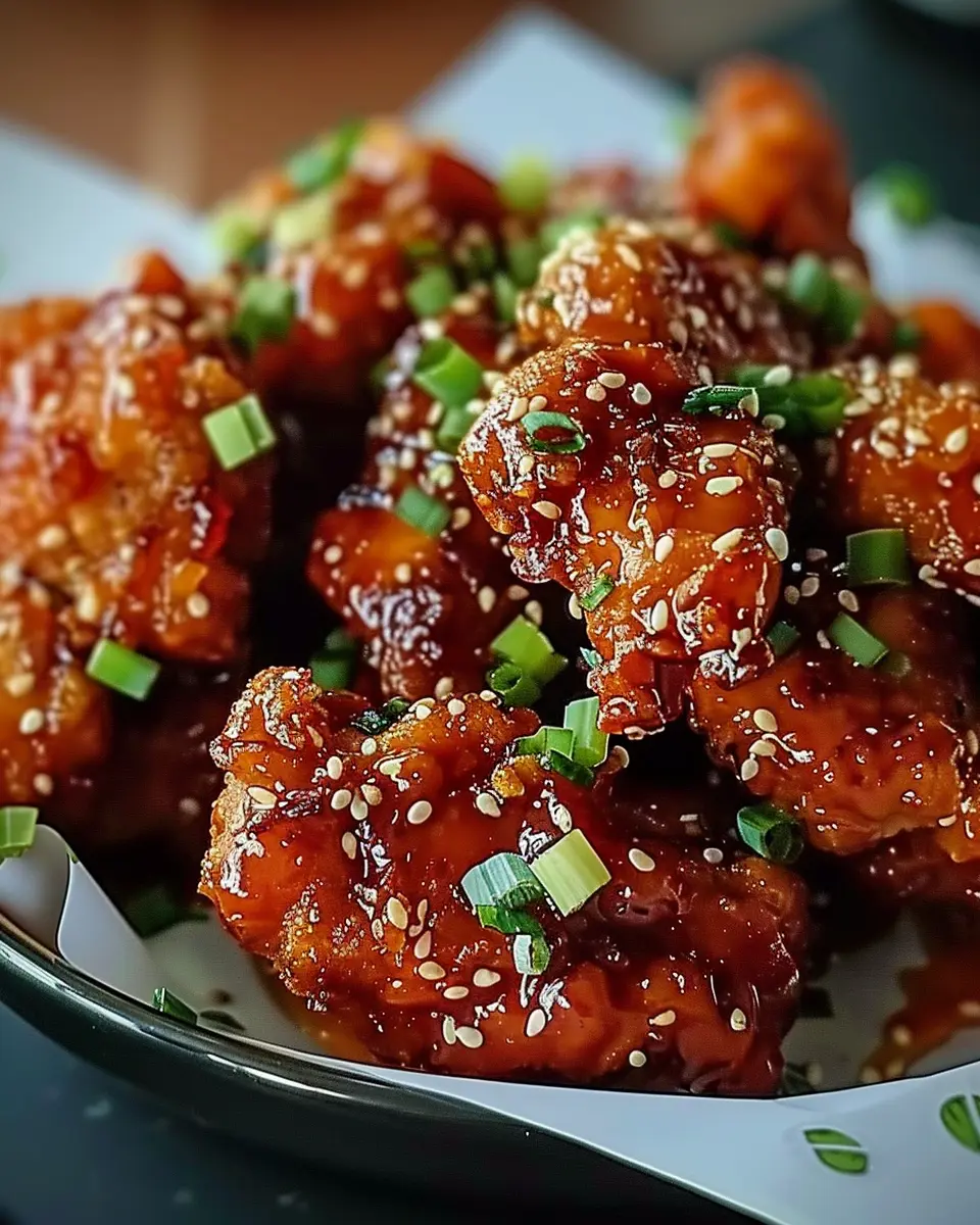 Sweet and Spicy Korean Fried Chicken: The Best Homemade Delight